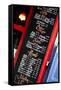 Paris Focus - Bar Menu-Philippe Hugonnard-Framed Stretched Canvas