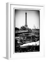 Paris Focus - Barge Ride-Philippe Hugonnard-Framed Photographic Print