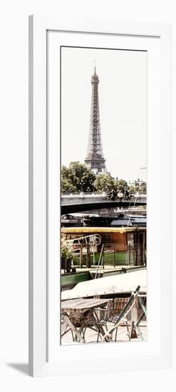 Paris Focus - Barge Ride-Philippe Hugonnard-Framed Photographic Print