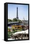 Paris Focus - Barge Ride-Philippe Hugonnard-Framed Stretched Canvas