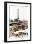 Paris Focus - Barge Ride-Philippe Hugonnard-Framed Photographic Print