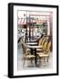 Paris Focus - Brasserie Montmartre-Philippe Hugonnard-Framed Photographic Print