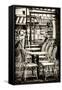 Paris Focus - Brasserie Montmartre-Philippe Hugonnard-Framed Stretched Canvas
