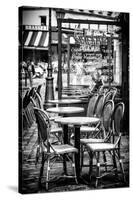 Paris Focus - Brasserie Montmartre-Philippe Hugonnard-Stretched Canvas