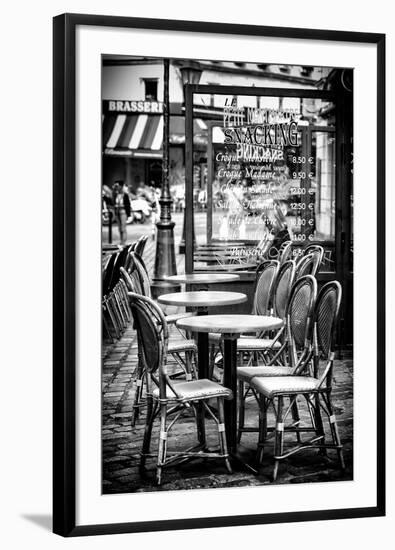 Paris Focus - Brasserie Montmartre-Philippe Hugonnard-Framed Photographic Print