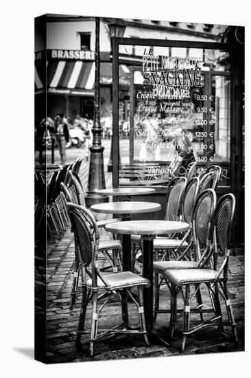 Paris Focus - Brasserie Montmartre-Philippe Hugonnard-Stretched Canvas