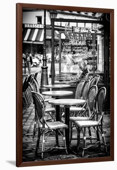 Paris Focus - Brasserie Montmartre-Philippe Hugonnard-Framed Photographic Print