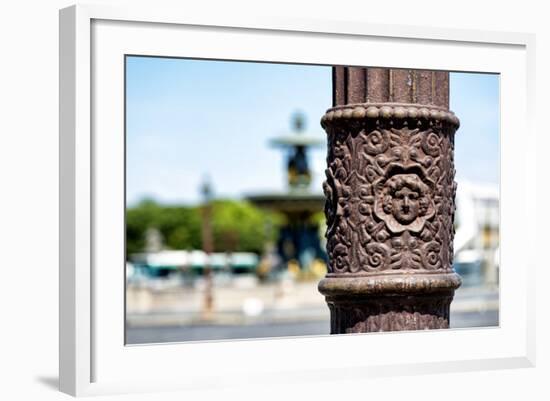 Paris Focus - Close-up on a Lamppost-Philippe Hugonnard-Framed Photographic Print