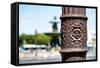 Paris Focus - Close-up on a Lamppost-Philippe Hugonnard-Framed Stretched Canvas
