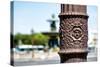 Paris Focus - Close-up on a Lamppost-Philippe Hugonnard-Stretched Canvas