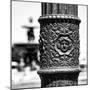 Paris Focus - Close-up on a Lamppost-Philippe Hugonnard-Mounted Photographic Print