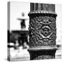 Paris Focus - Close-up on a Lamppost-Philippe Hugonnard-Stretched Canvas