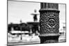 Paris Focus - Close-up on a Lamppost-Philippe Hugonnard-Mounted Photographic Print