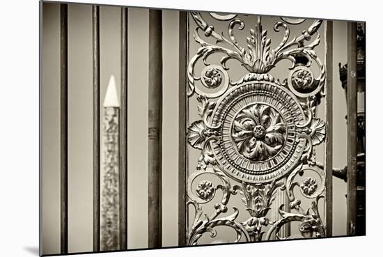 Paris Focus - Close-up on a Portal-Philippe Hugonnard-Mounted Photographic Print