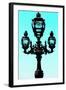 Paris Focus - Colors French Lamppost-Philippe Hugonnard-Framed Photographic Print