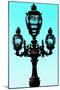 Paris Focus - Colors French Lamppost-Philippe Hugonnard-Mounted Photographic Print