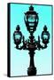 Paris Focus - Colors French Lamppost-Philippe Hugonnard-Framed Stretched Canvas