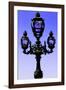 Paris Focus - Colors French Lamppost-Philippe Hugonnard-Framed Photographic Print