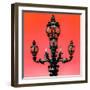 Paris Focus - Colors French Lamppost-Philippe Hugonnard-Framed Photographic Print