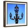 Paris Focus - Colors French Lamppost-Philippe Hugonnard-Framed Photographic Print