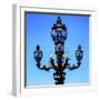 Paris Focus - Colors French Lamppost-Philippe Hugonnard-Framed Photographic Print