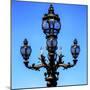 Paris Focus - Colors French Lamppost-Philippe Hugonnard-Mounted Photographic Print