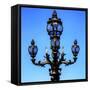 Paris Focus - Colors French Lamppost-Philippe Hugonnard-Framed Stretched Canvas