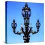 Paris Focus - Colors French Lamppost-Philippe Hugonnard-Stretched Canvas