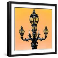 Paris Focus - Colors French Lamppost-Philippe Hugonnard-Framed Photographic Print