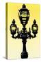 Paris Focus - Colors French Lamppost-Philippe Hugonnard-Stretched Canvas