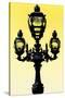 Paris Focus - Colors French Lamppost-Philippe Hugonnard-Stretched Canvas