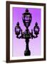 Paris Focus - Colors French Lamppost-Philippe Hugonnard-Framed Photographic Print