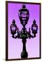 Paris Focus - Colors French Lamppost-Philippe Hugonnard-Framed Photographic Print