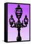 Paris Focus - Colors French Lamppost-Philippe Hugonnard-Framed Stretched Canvas