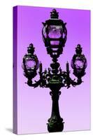 Paris Focus - Colors French Lamppost-Philippe Hugonnard-Stretched Canvas