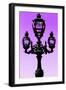 Paris Focus - Colors French Lamppost-Philippe Hugonnard-Framed Premium Photographic Print