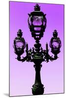 Paris Focus - Colors French Lamppost-Philippe Hugonnard-Mounted Photographic Print