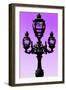 Paris Focus - Colors French Lamppost-Philippe Hugonnard-Framed Photographic Print