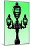 Paris Focus - Colors French Lamppost-Philippe Hugonnard-Mounted Photographic Print