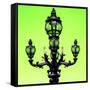 Paris Focus - Colors French Lamppost-Philippe Hugonnard-Framed Stretched Canvas