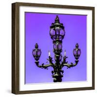 Paris Focus - Colors French Lamppost-Philippe Hugonnard-Framed Photographic Print