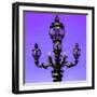 Paris Focus - Colors French Lamppost-Philippe Hugonnard-Framed Photographic Print