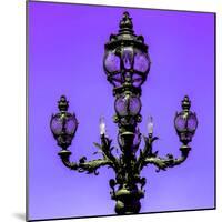 Paris Focus - Colors French Lamppost-Philippe Hugonnard-Mounted Photographic Print