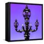 Paris Focus - Colors French Lamppost-Philippe Hugonnard-Framed Stretched Canvas