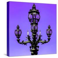 Paris Focus - Colors French Lamppost-Philippe Hugonnard-Stretched Canvas