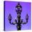 Paris Focus - Colors French Lamppost-Philippe Hugonnard-Stretched Canvas