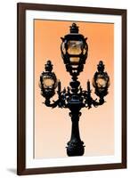 Paris Focus - Colors French Lamppost-Philippe Hugonnard-Framed Photographic Print