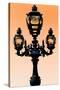 Paris Focus - Colors French Lamppost-Philippe Hugonnard-Stretched Canvas