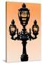 Paris Focus - Colors French Lamppost-Philippe Hugonnard-Stretched Canvas