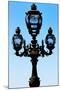 Paris Focus - Colors French Lamppost-Philippe Hugonnard-Mounted Photographic Print